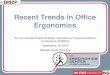 Recent Trends in Office Ergonomics - EHSCP - Home · \爀䔀氀戀漀眀 瀀愀椀渀 眀愀猀 氀漀眀 昀漀爀 愀氀氀 最爀漀甀瀀猀屲And low back pain was high for all