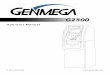 Genmega G2500 Cover · must connect to a device (Router) that can provide DHCP support unless a static IP address is assigned by the service provider. It is recommended the ATM connect