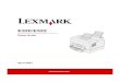 E320/E322 Setup Guide - Fax Care · PDF file 2013-01-06 · About your printer Three printer models are available: the Lexmark E320, Lexmark E322, and Lexmark E322n. ... wide customer