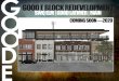 G GOOD E BLOCK REDEVELOPMENT O S ELM GOOD LATIMER MAIN · 2019-11-21 · good e block redevelopment s elm good latimer main coming soon —2020. g o o d e demographics 1 mile mile