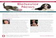 Behavior News - Ohio State University€¦ · Behavior News vet.os.edehavior ... scientifically accurate, definitive book on why our dogs do what they do and how we can prevent or