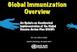 Global Immunization Overview · Global Immunization Overview Dr J.M. Okwo-Bele SAGE meeting, 25 April 2017 An Update on Accelerated implementation of the Global Vaccine Action Plan