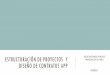 ESTRUCTURACIÓN DE PROYECTOS Y PRIVADAS EN EL PERU … · 1. Objetivos claros de desempeño o requerimientos de productos. Farquharson et al (2011) indica que los objetivos de desempeño
