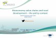 Bioeconomy value chains and rural development the policy ... · Developing bioeconomy value chains Supply chains describe the flow of goods and services between different actors,