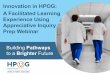 Innovation in HPOG: A Facilitated Learning Experience ...conference.novaresearch.com/HPOGRT2019/documents... · Appreciative Inquiry Essentials Laying the Foundation Appreciative
