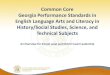 Common Core Georgia Performance Standards in ... Common Core Georgia Performance Standards in English