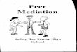 Peer Interests/PEER MEDIATION/PEER... in mediation is worthwhile. This coincides with the school's focus on behaviour through BMS trials and the diary reward system. Then you will