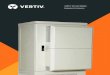 VERTIV XTE 601 SERIES Equipment Enclosures...4 VERTIV XTE 601 SERIES Typical Configurations Vertiv XTE 601 enclosures are designated by rack units (RU): 12, etc. The height of the