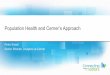 Population Health and Cerner’s Approachecd5bf43-1e06-45a5-a41c... · Population Health and Cerner’s Approach ... #1 Community Hospitals (101-250 beds) Completeness of vision e