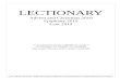 LECTIONARY - Amazon Web Servicesmichaelhampson.co.uk.s3-website-eu-west-1.amazonaws...SECOND READING – 1 Thessalonians 3.12-13 A reading from the first letter of Paul to the Thessalonians