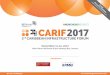 Title Sponsors | | #CARIF2017  · Science, Energy and Technology, Jamaica Robert Blenker President and CEO, WRB Energy Brannen McElmurray Managing Director, Fortress Investment Group