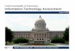Commonwealth of Kentucky Information Technology Assessment › initiatives › Documents... · Practical Planning Positive Change Pacific Technologies, Inc. 14711 NE 29th Place, Suite