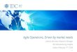 Agile Operations, Driven by market needs › futurescape › wp-content › uploads › 2020 › 02 › ... · 2020-02-21 · Agile Operations, Driven by market needs Lorenzo Veronesi