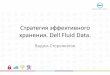 Стратегия эффективного хранения. Dell Fluid Data...Dell PowerVault MD3 Виртуализация, облачные вычисления, кластеризация
