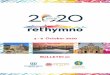 4 - 9 October 2020 BULLETIN 01 - STV FSG...Montecatini (ITA), 4th GAGF in Toulouse (FRA), the 5th edition in Portoroz (SLO), the 6th GAGF in Pesaro (ITA) and now the 7th GAGF edition
