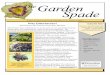 The Garden Spade - University of Missouri Extensionextension.missouri.edu/stegenevieve/documents/Garden... · 2016-07-05 · The Garden Spade July 2016 · January Gardening Calendar