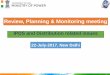 Review, Planning & Monitoring meeting · •Ease of Doing Business: On demand connection within 24 Hrs •“1912” in Toll free mode across India - Punjab, Puducherry, Tamil Nadu,