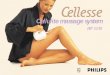 HP 5230 - Philips · Cellulite. Cellesse directly addresses the Cellulite layer and can be used in the privacy of your own home. Cellesse gives intensive, deep massage of the Cellulite