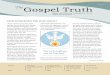 Issue 8 The Gospel Truth - Church of God Evening Light · The Gospel Truth, 605 Bishops Ct., Nixa, MO 65714 USA editor@thegospeltruth.org. Page 2. The Gospel Truth periodical is published