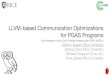 LLVM-based Communication Optimizations for PGAS Programsllvm-hpc2-workshop.github.io/slides/Hayashi.pdf · LLVM-based Communication Optimizations for PGAS Programs Akihiro Hayashi
