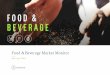 Food & Beverage Market Monitor Spring 2020 · Food & Beverage Market Monitor 3 2020 Food & Beverage: Economic and M&A Landscape The FAO Food Price Index, which tracks monthly changes
