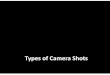 3b. Types of Camera Shots PDF - dasilvavideo.com · CU ts lou need s d ons or on. shot can t ng the shot. Title: 3b. Types of Camera Shots PDF.pdf Created Date: 9/11/2018 2:17:13