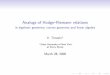 Analogs of Hodge–Riemann relationstimorin/publ/HodgeRiemann.pdf · 2006-03-29 · in algebraic geometry, ... volume of the ε-neighborhood. ... (“Hodge theory”) Table of correspondence