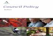 Council Policy - Adelaide Hills Council · The Adelaide Hills Council provides one of Australia’s best-known regions for wine-grape growing and fruit production. The area is set
