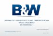 10 MWe CDCL LARGE PILOT PLANT DEMONSTRATION - Phase I ... › sites › default › files › netl-file › FE0031582... · 2 Purity 25 kWth Sub-Pilot 250 kWth 10 MWe Large Pilot