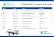 SCAA 2018 Programs & Eventsscaa.memberlodge.com/resources/Documents/SCAA Sponsor Packe… · Other online advertising & scholarship donation opportunities also available! Contact