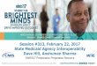 Session #313, February 22, 2017 State Medicaid Agency Interoperability Dave … · 2017-02-17 · State Medicaid Agency Interoperability Dave Hill, Anshuman Sharma ... Interoperability