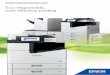 Eco-responsible, cost-effective printing · inkjet technology can offer, the WorkForce Enterprise also offers enhanced security and software compatibility. With improved image quality