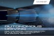 AUTONOMOUS DRIVING - MHP Americas · Mobility is a mega-trend resulting, above all, from progressing urbanization, ... spin-off develops a full-stack solution for autonomous driving,