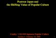 Postwar Japan and the Shifting Value of Popular Culturedspace.mit.edu/bitstream/handle/1721.1/103558/21g-039... · 2019-09-12 · Lecture 3: February 12, 2003. 1. Postwar Period at