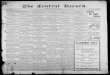 Central record (Lancaster, Ky.). (Lancaster, Ky.) 1901-01-03 [p ].€¦ · t ply to Mrs Dr ONeal We can save you money on Lime Cement and Plastering of all kinds J S Minor Son As