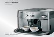 CoffEE makEr DE - Lakelandtaps or sinks. • The appliance could be damaged if the water it contains freezes. Do not install the applian-ce in a room where the temperature could drop