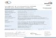 Certificato di omologazione DVGW · owner of certificate IVT GmbH & Co. KG Gewerbering Nord 5, D-91189 Rohr Distributore distributor IVT GmbH & Co. KG Gewerbering Nord 5, D-91189