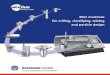 Mini machines for milling, classifying, mixing and ...milling, classifying or mixing powders and suspensions and for wet milling and for dispersing suspensions. And because these modules