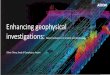 Enhancing geophysical investigations › wp-content › uploads › … · Delivering the full spectrum of ground investigations, geophysics and materials testing services, our Asset