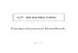 Paraprofessional Handbook - New Ulm Public Schools€¦ · Role Clarification: Paraprofessional and Supervisor Roles A clear delineation of roles of the teacher and the paraprofessional