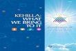 KEHILLA: WHAT WE BRING TO IT - Yeshiva University...Sharon Blumenthal • Kenneth Brander • Beryl Eckstein • Aryeh Goldberg ... ELI Talks; 12 minute, TED style, presentations which