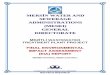 MERSİN WATER AND SEWERAGE ADMINISTRATIONS (MESKI) GENERAL DIRECTORATE · 2017-11-24 · Mersin Water and Sewerage Administration (MESKI) General Directorate Mezitli Wastewater Treatment