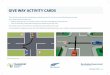 GIVE WAY ACTIVITY CARDS - NZ Transport Agency › assets › resources › give-way... · These activity cards have been developed as an educational tool for tutors to use in teaching