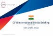 CFM International Media Briefing · Sales & Marketing CFM International Gaël Méheust President and CEO CFM International ... support & service –same work share for both CFM56