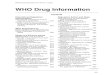 WHO Drug Information › medicines › publications › druginformation › iss… · WHO Drug Information Vol. 26, No. 4, 2012 Recent Publications, Information and Events Evaluation