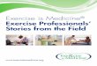 Exercise Professionals’ Stories from the Field...Exercise is Medicine® Exercise Professionals’ Stories from the Field • 5 Alexis Batrakoulis (Larissa, Greece) About Alexis: