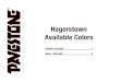 E P A C S D Hagerstown · Hagerstown Pave Stone Colors Product Name Product Number Colors Hagerstown Pave Stones Colony Cobble ® Heritage ™ Series 401T Chesapeake Blend, Chicago
