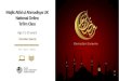 Majlis Atfal ul Ahmadiyya UK National Online Ta lim Class · 2020-04-25 · Welcome to the Ramadan special Ta’limclass, organised by Majlis Atfal-ul-Ahmadiyya UK This Class is for