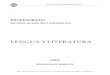 LENGUA Y LITERATURA - Seccional Roca · 11. Literatura y cultura grecolatina II 12. Gramática II 13. Comprensión y Producción II 14. Comunicación Oral y Escrita II * (Taller)