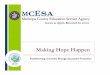 Making Hope Happen - U.S. Department of Education · 2014-06-05 · Making Hope Happen Transforming Juveniles through ... Principles of Effective Intervention , National Institute